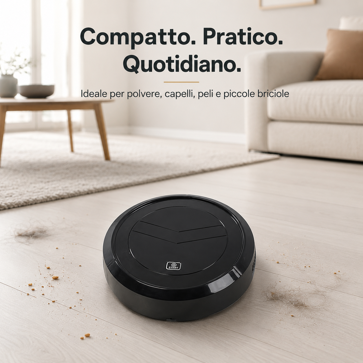 CasaBot™ — Robot Aspirapolvere Automatico 3 in 1